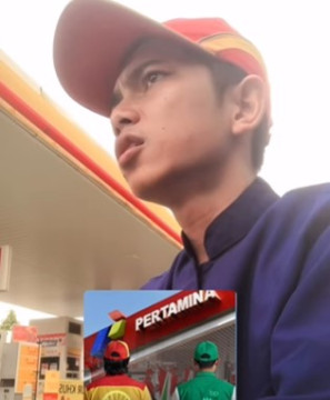 Pegawai SBPU Shell viral. (instagram)